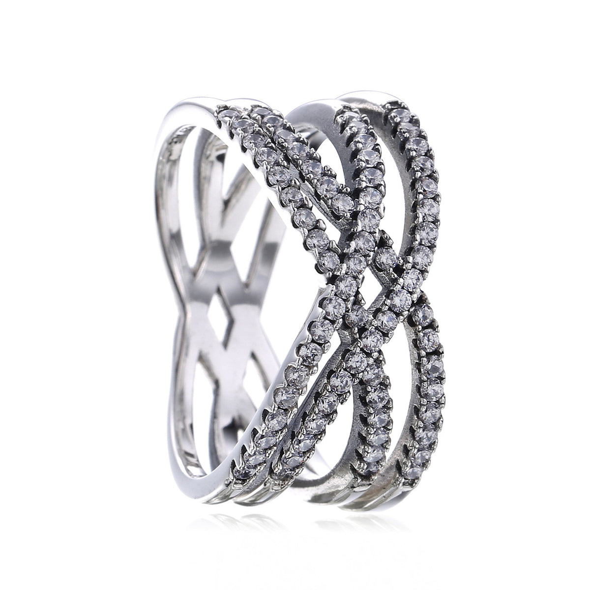 Vintage Cross Sterling Silver Ring - orevele