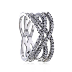 Vintage Cross Sterling Silver Ring - orevele