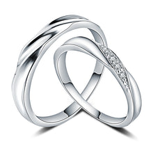 Load image into Gallery viewer, Personalized New Zircon Rings For Couples - orevele