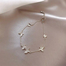 Load image into Gallery viewer, Crystal Butterfly Bracelet - orevele