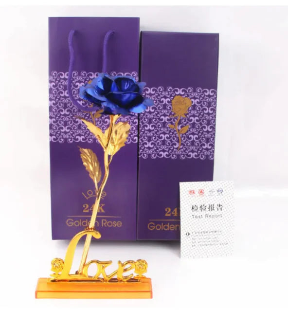 24K Gold Rose – Gift for Special Occasions - orevele