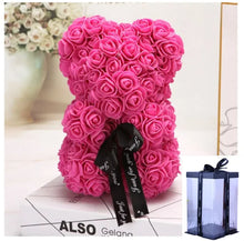 Load image into Gallery viewer, Rose Bear Teddy - Gift For Special Occasion - orevele