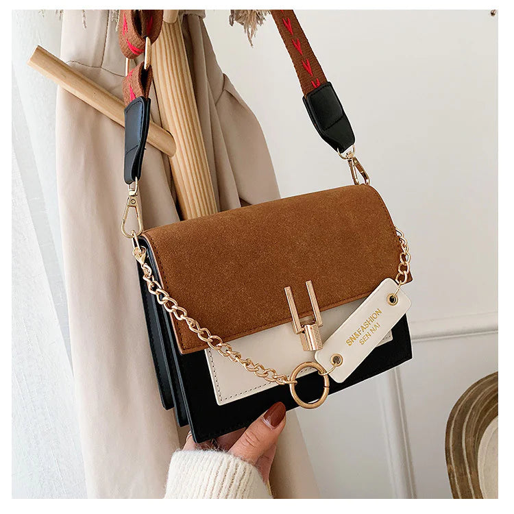 Women's Sleek Frost Square Shoulder Bag - orevele