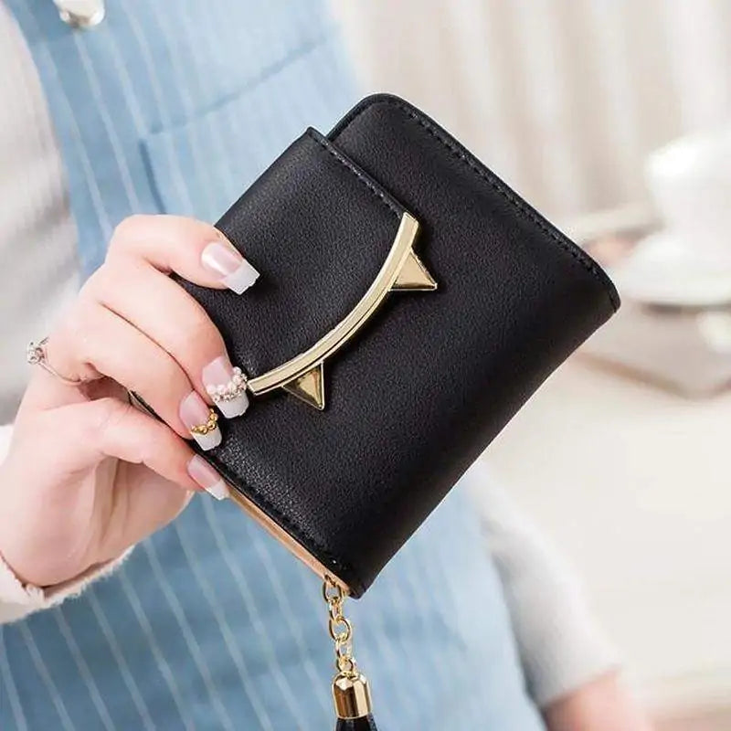 Cute Cat Ears Leather Vintage Tassel - orevele