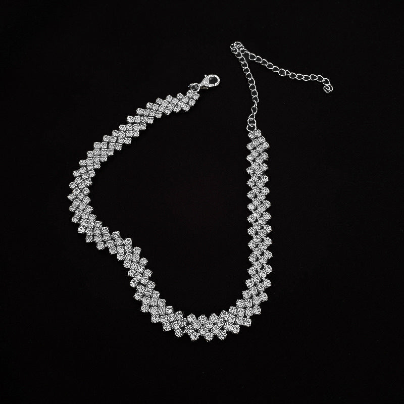 Rhinestone Necklace - orevele