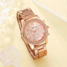 Load image into Gallery viewer, Rose Gold Elegance Watch Ensemble - orevele