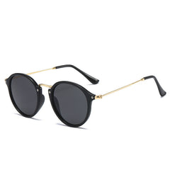 Round Metal Sunglass - orevele