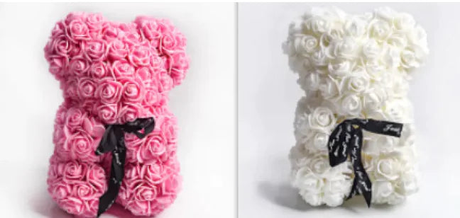 Rose Bear Teddy - Gift For Special Occasion - orevele