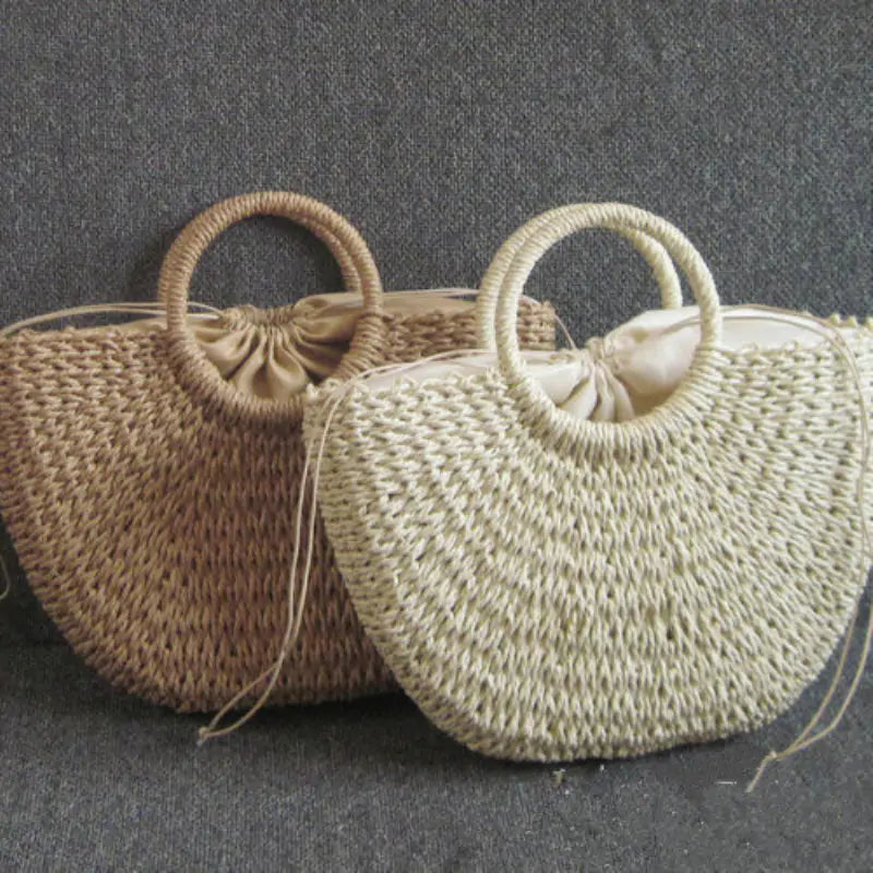 Handmade Straw Bag - orevele
