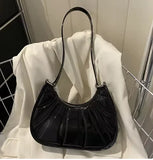 Pleated Crossbody Bag