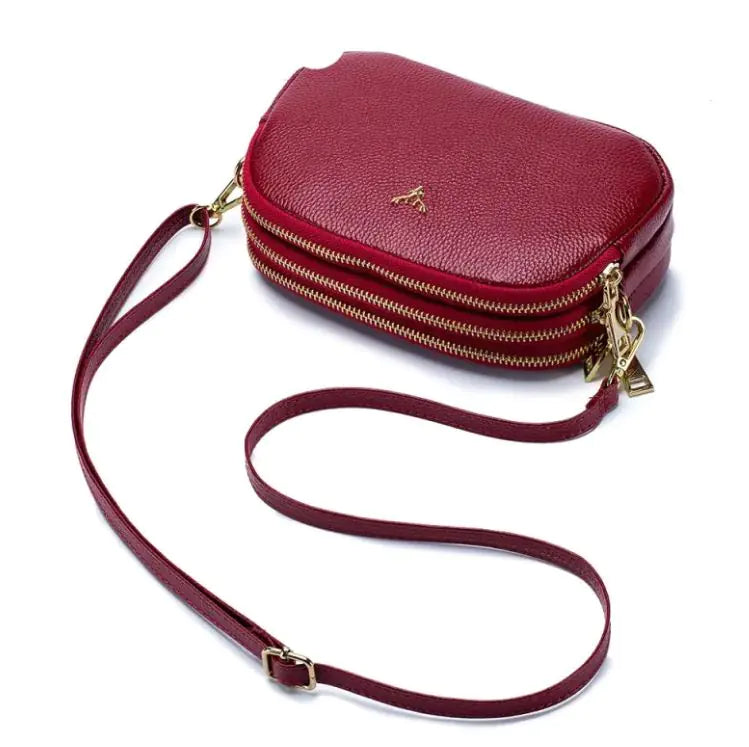 Leather Mini Sling Bag - orevele