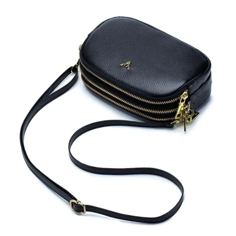 Leather Mini Sling Bag - orevele