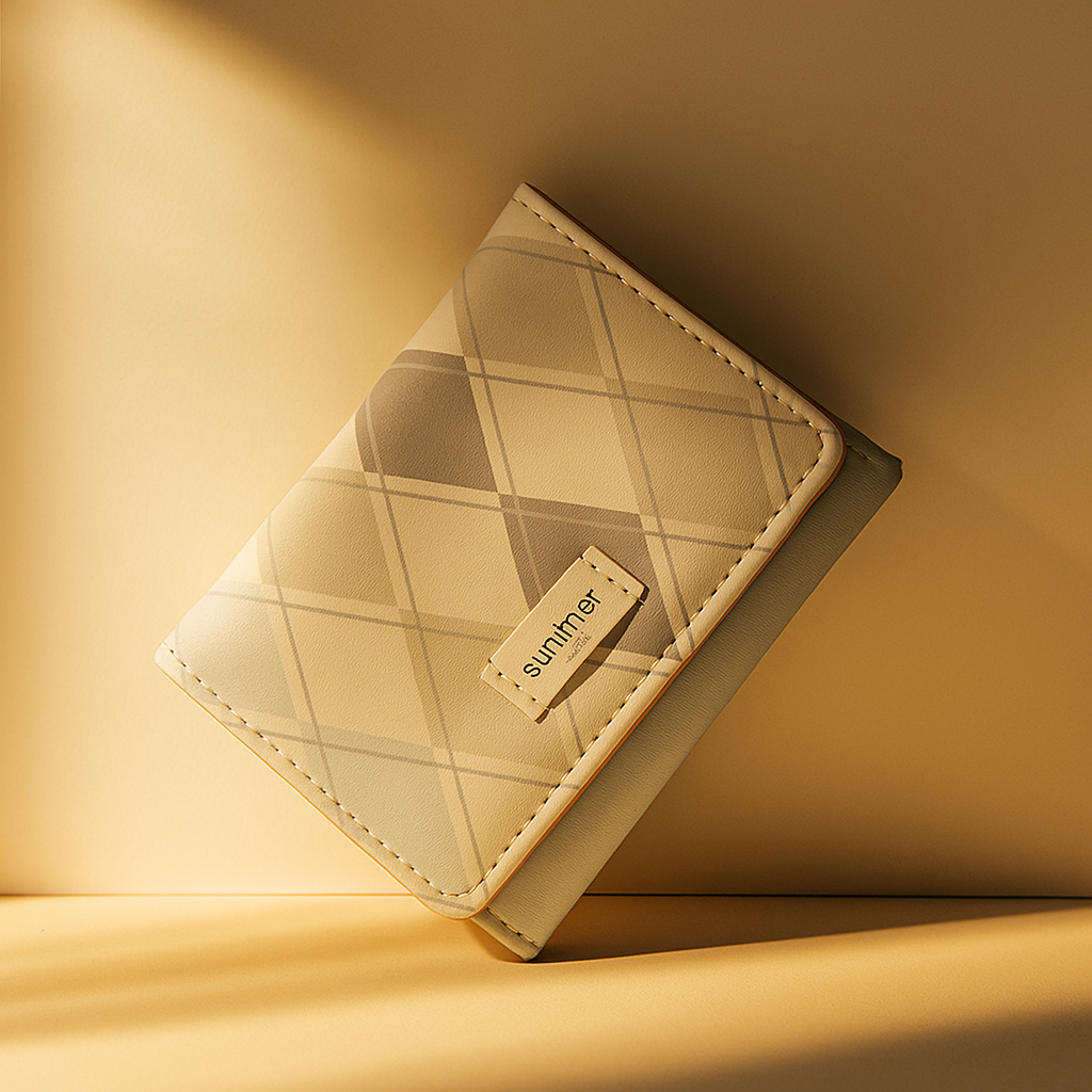 PlaidBliss Mini Wallet - orevele