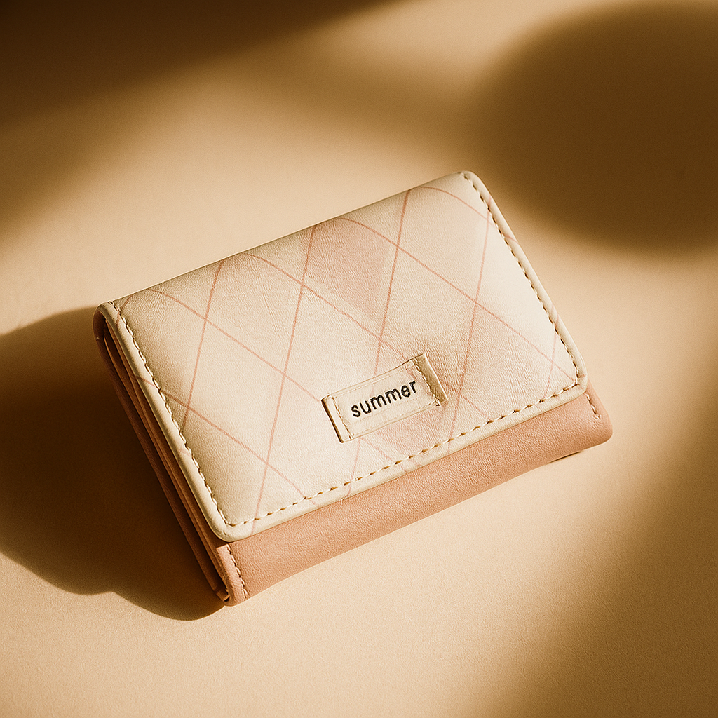 PlaidBliss Mini Wallet - orevele