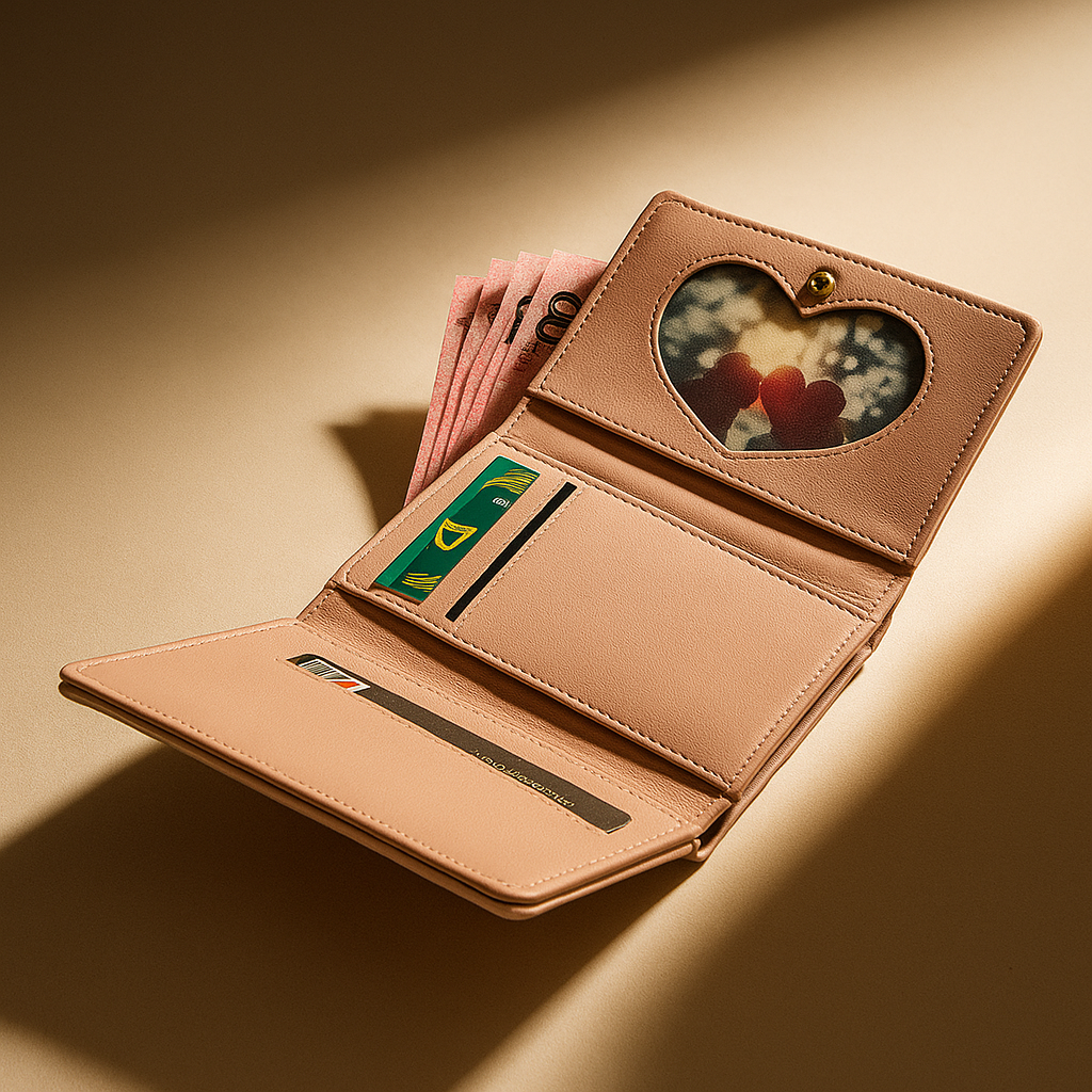PlaidBliss Mini Wallet - orevele