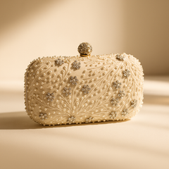 Celestia Beaded Clutch - orevele