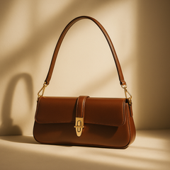 Classic Buckle Baguette Bag - orevele