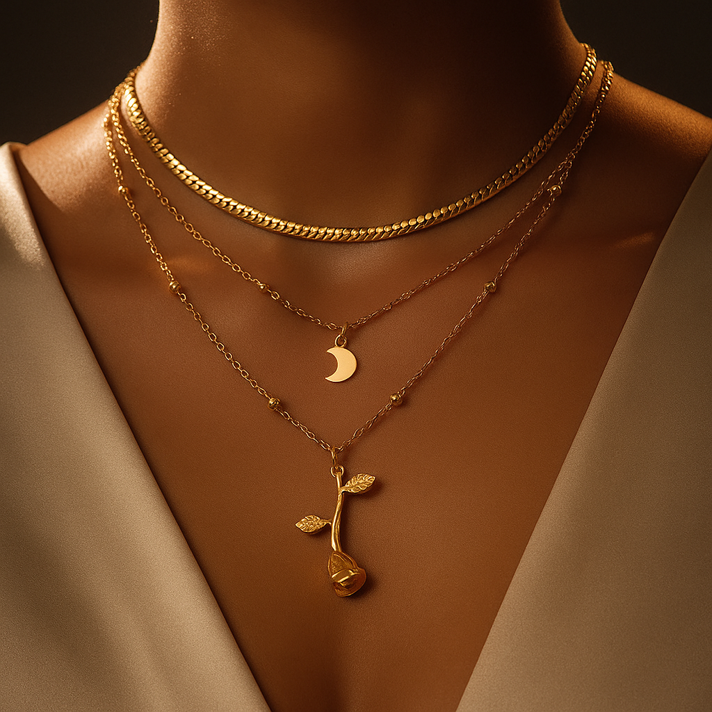 Lunaria Bloom Necklace - orevele