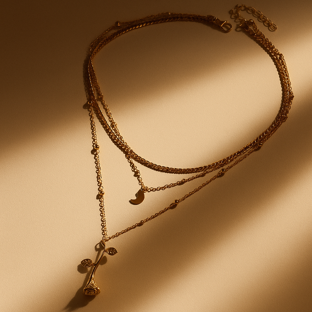 Lunaria Bloom Necklace - orevele