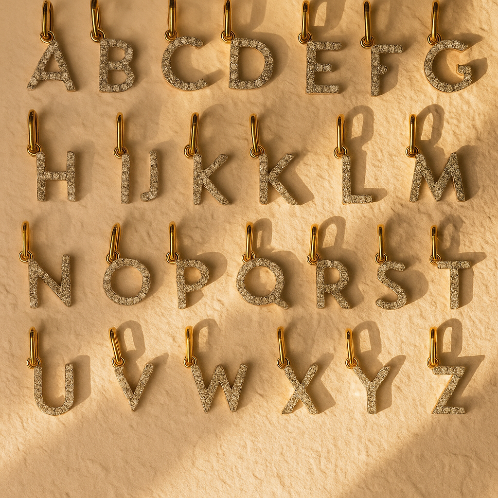 Crystal Letter Luxe - orevele