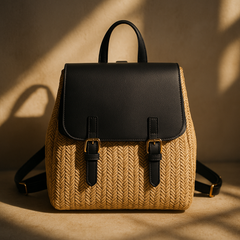 The Riviera Woven Backpack - orevele