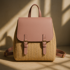 The Riviera Woven Backpack - orevele