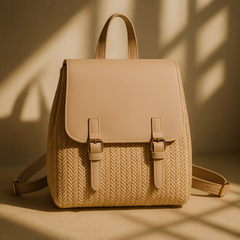 The Riviera Woven Backpack - orevele