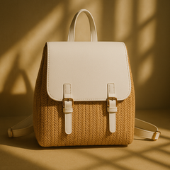 The Riviera Woven Backpack - orevele