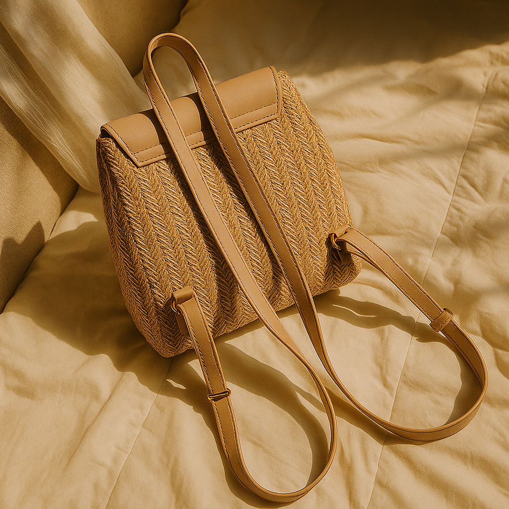 The Riviera Woven Backpack - orevele