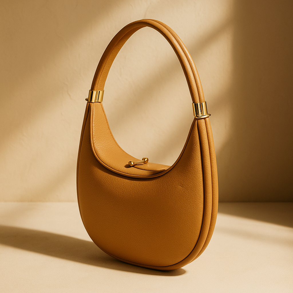 Crescent Leather Commuter Bag - orevele