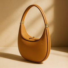 Crescent Leather Commuter Bag - orevele