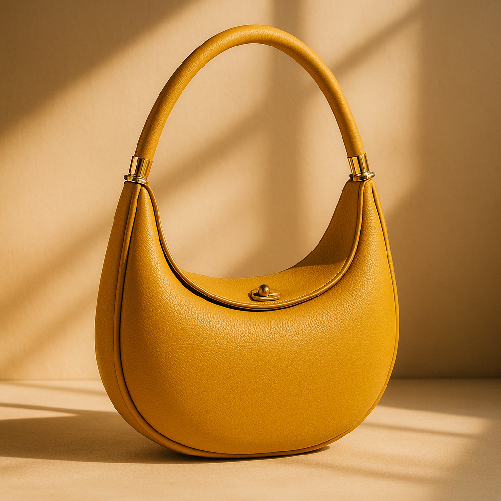 Crescent Leather Commuter Bag - orevele