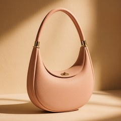 Crescent Leather Commuter Bag - orevele