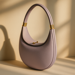 Crescent Leather Commuter Bag - orevele