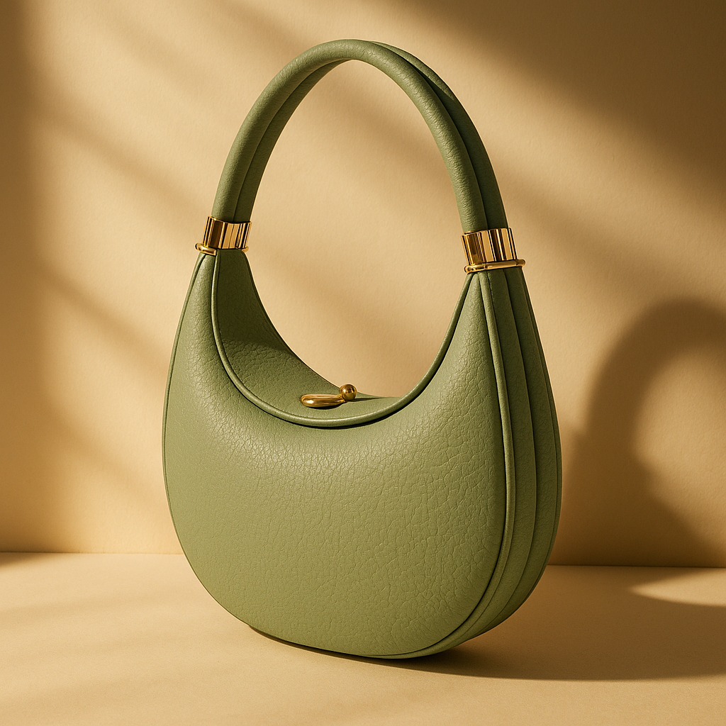 Crescent Leather Commuter Bag - orevele