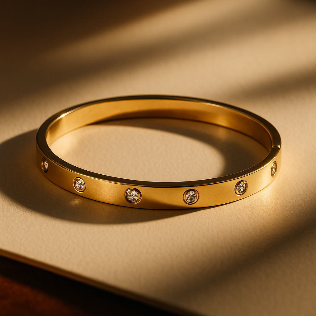 Lumière Crystal Bangle - orevele