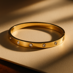 Lumière Crystal Bangle - orevele