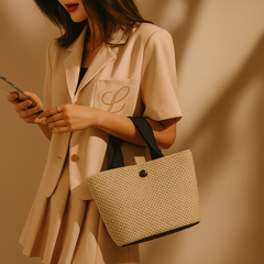 Soléma Straw Tote - orevele