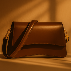 Lustré Curve Shoulder Bag - orevele