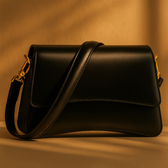 Lustré Curve Shoulder Bag - orevele