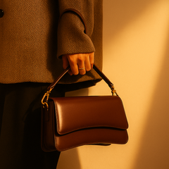 Lustré Curve Shoulder Bag - orevele