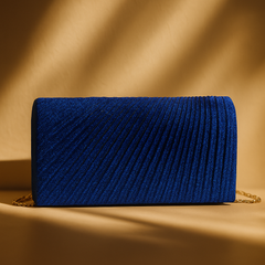 GlitzFold Metallic Clutch - orevele
