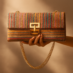 Château Chic Straw Clutch - orevele