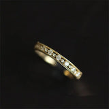 Sparkling Heart Crystal Ring