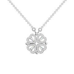 Titanium Clover Pendant Necklace - orevele