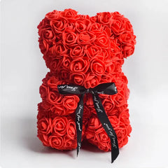 Rose Bear Teddy - Gift For Special Occasion - orevele