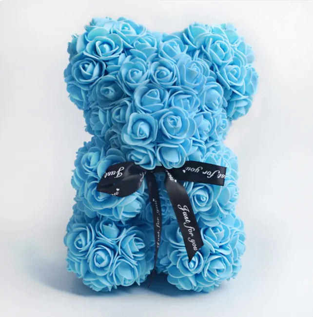 Rose Bear Teddy - Gift For Special Occasion - orevele
