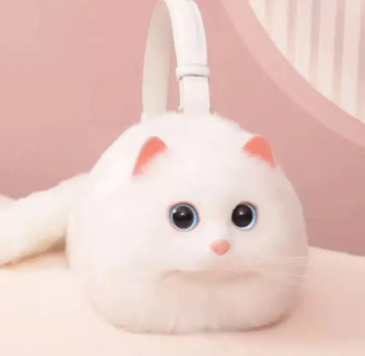 Plush Cat Bag By Orevele - orevele