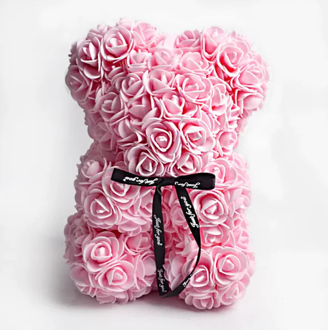 Rose Bear Teddy - Gift For Special Occasion - orevele