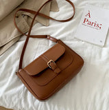 Vintage Buckle Crossbody